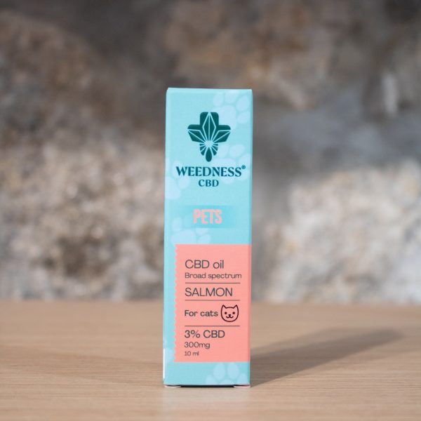 Óleo de Cânhamo CBD Pets - Sabor Salmão