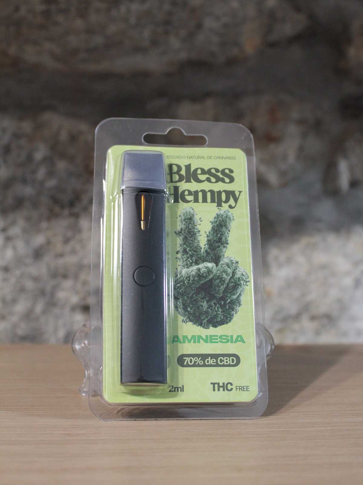 Vape CBD Amnésia 2 ml (70% CBD) - Bless Hempy