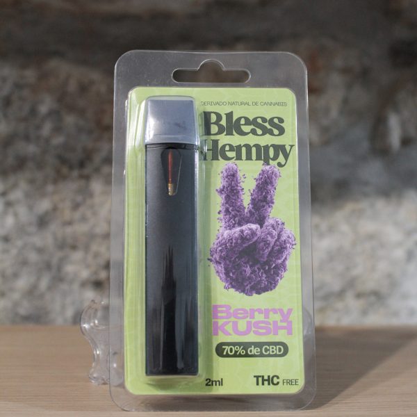 Vape CBD Berry Kush 2 ml (70% CBD) - Bless Hempy
